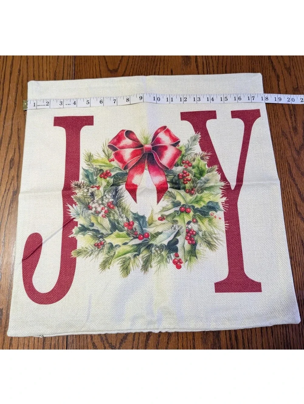 NEW Four Pack of Holiday Themed Throw Pillow Covers